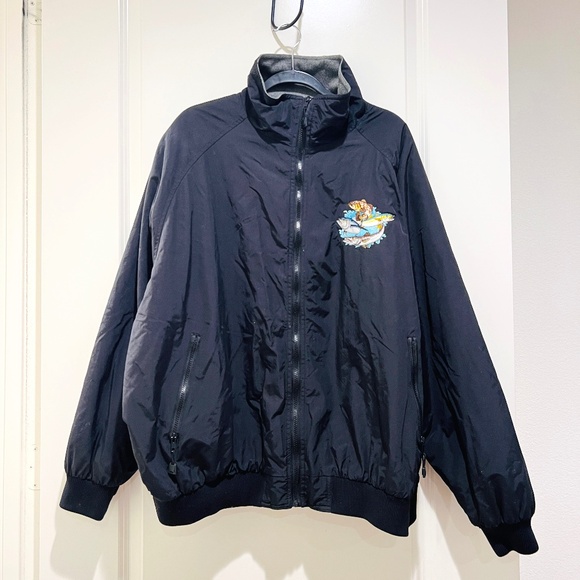 Vintage Hartwell Jacket Mens 4XL zip up Bass Fish Embroidered fishing outdoor - Picture 3 of 12